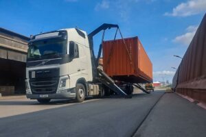 trans4you trucks container sideloader