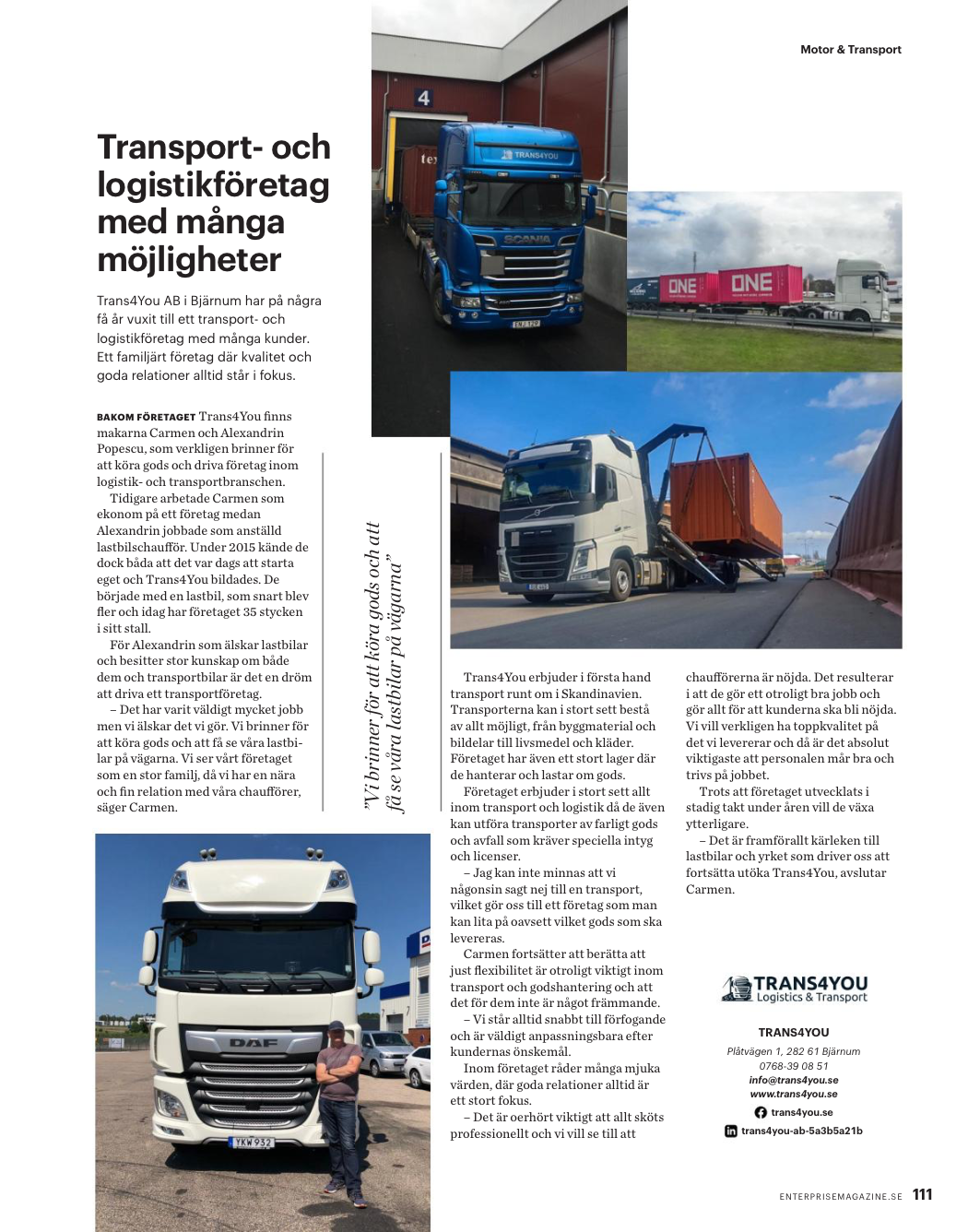 Media-Appearances - 2021 - Trans4you-AB